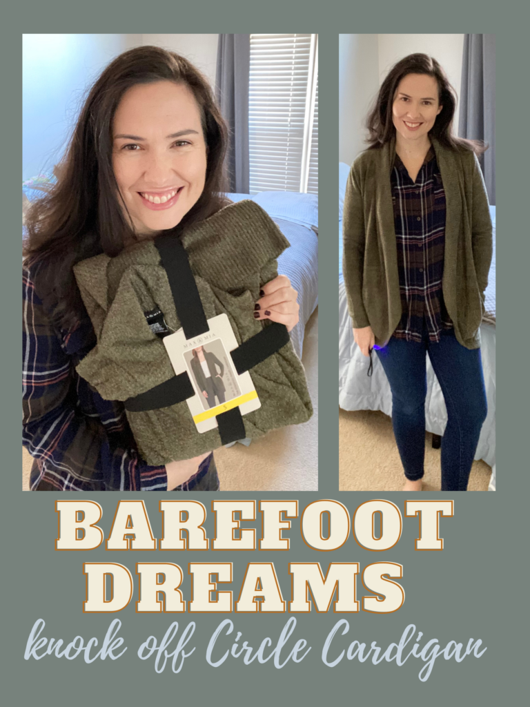 barefoot dreams circle cardigan dupe